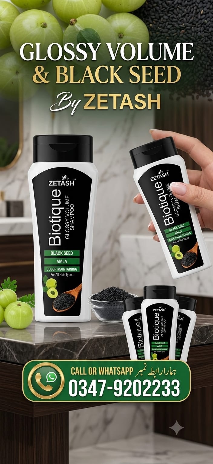 Zetash Biotique Black Seed Amla Hair Shampoo Original