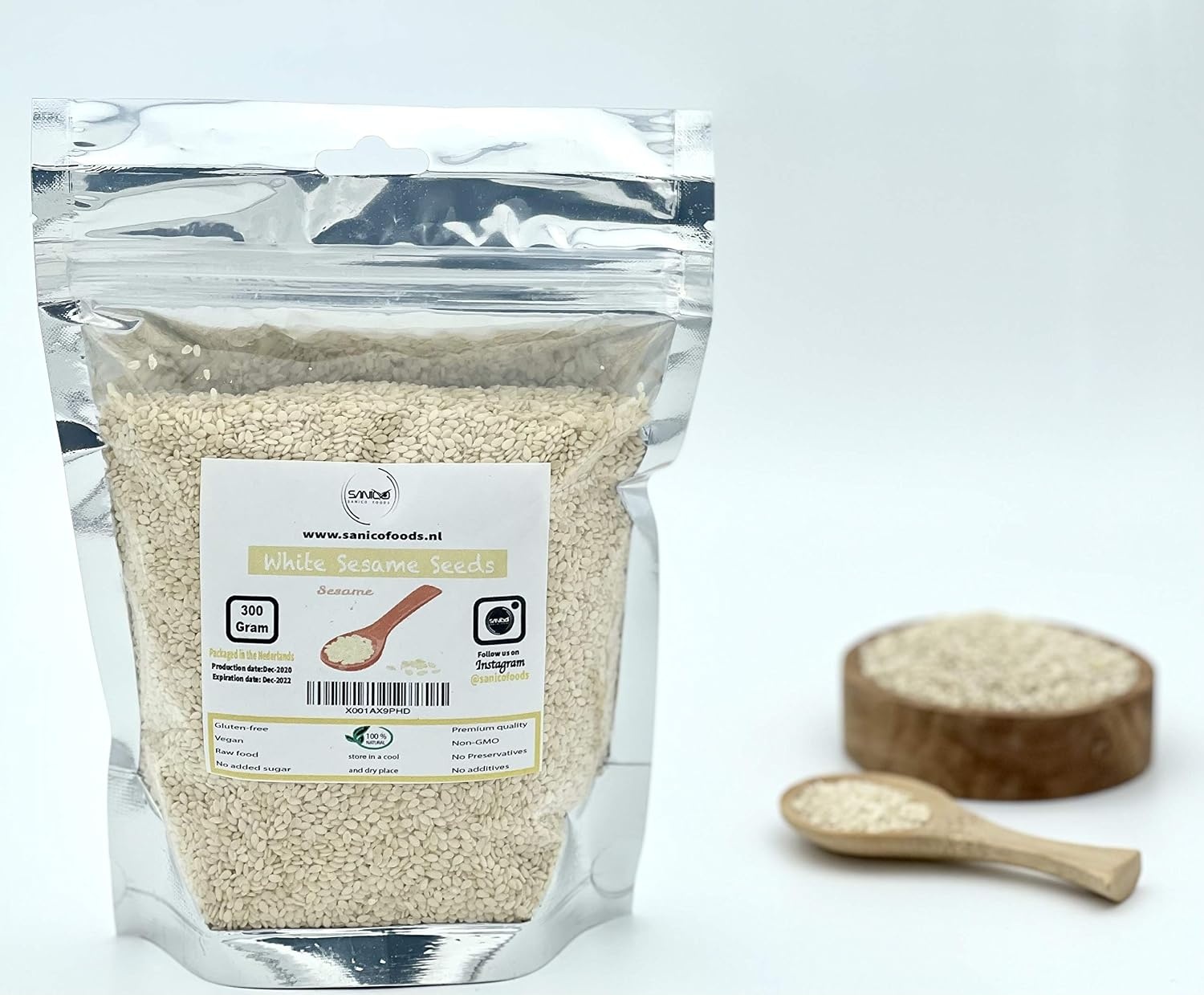 White raw Sesame Seeds (200 Gram)
