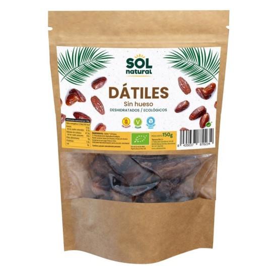 Dates Without Stones Natural Sol 150gr ECO