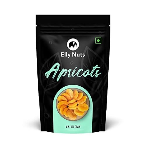 Elly Nuts Dried Apricots Dry Fruits 500 gms