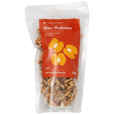 FtN Walnuts - Raw 200G