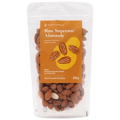 FtN Almonds Supreme - Raw 250G