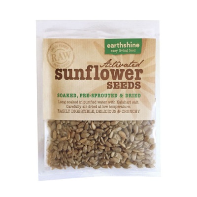 Earthshine Activated Sunflower Seeds Snack Pack 200G