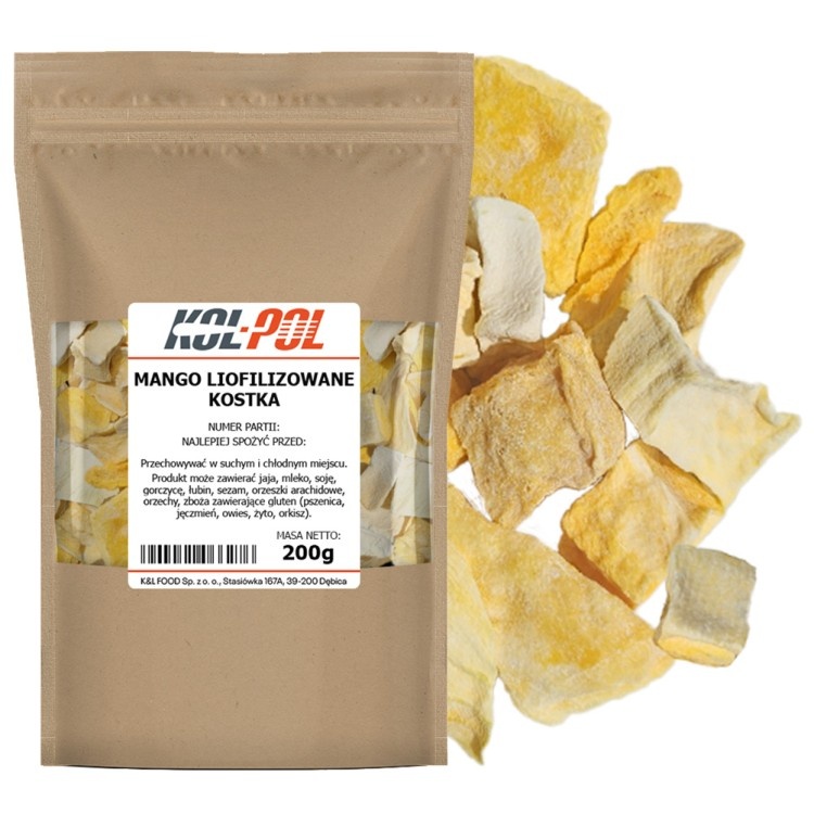 Freeze-dried mango 200g