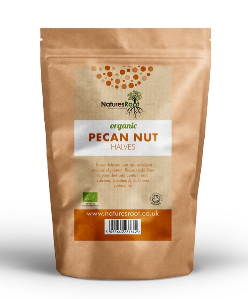 Organic Pecan Nut Halves – Herbal Powder 125g