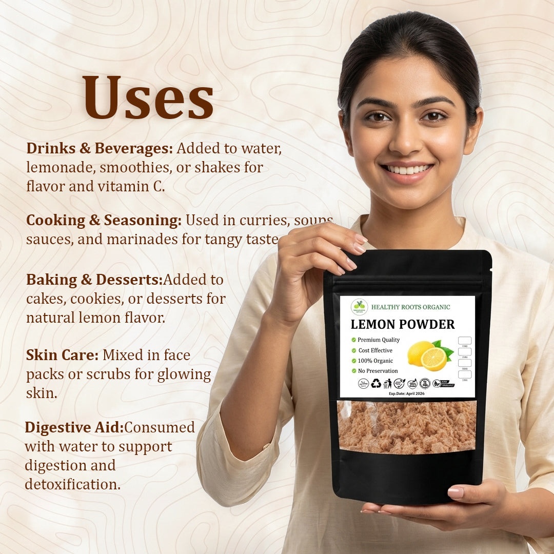 LEMON POWDER 100G HRO