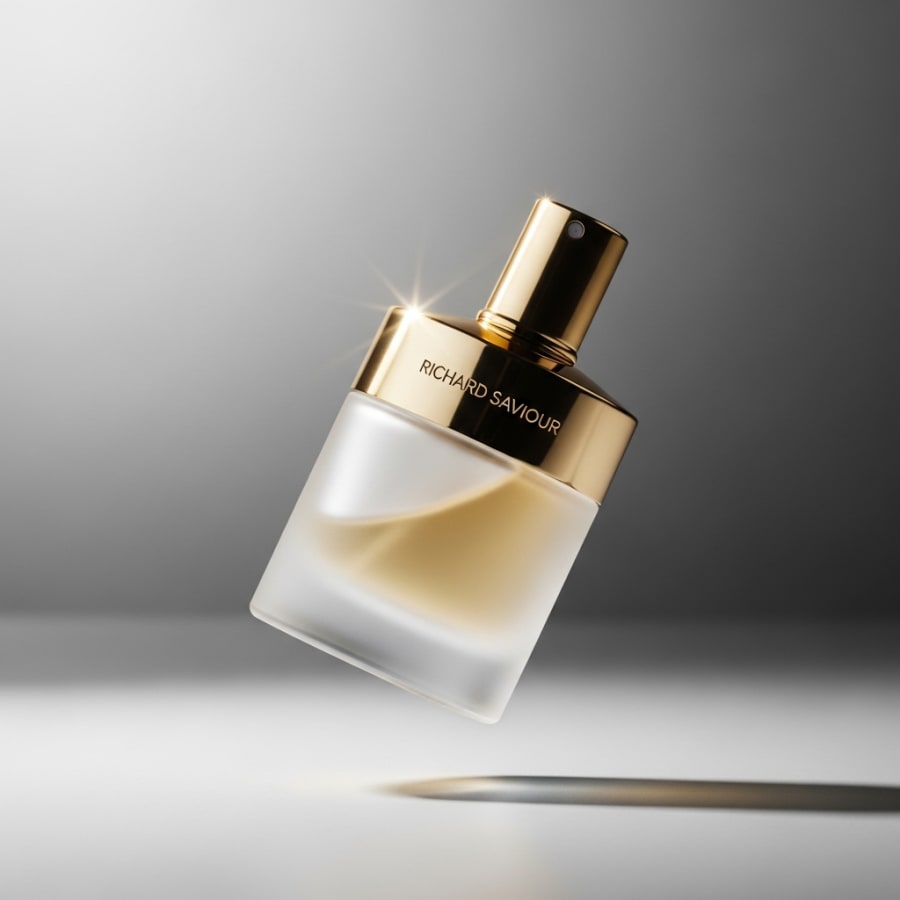 Product visual — fragrance bottle