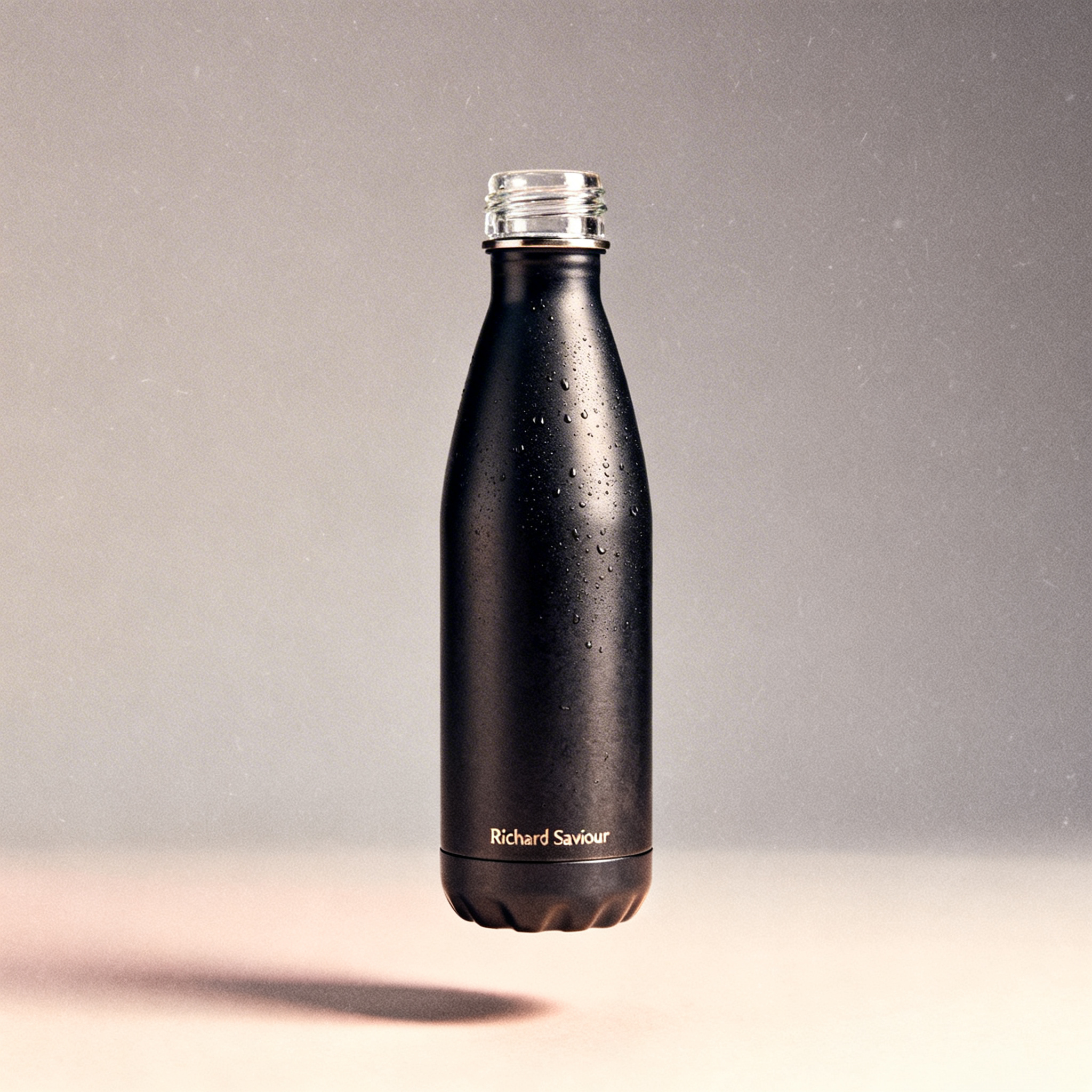 Studio product visual — beverage flask