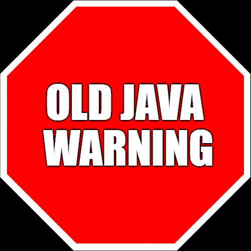 OldJavaWarning
