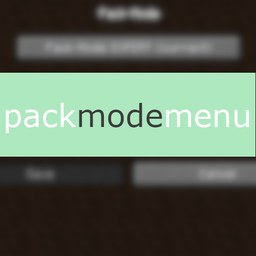 PackModeMenu