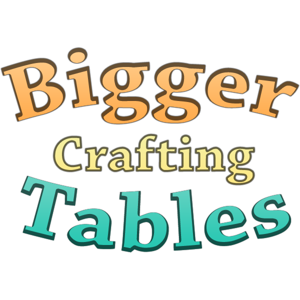 Bigger Crafting Tables