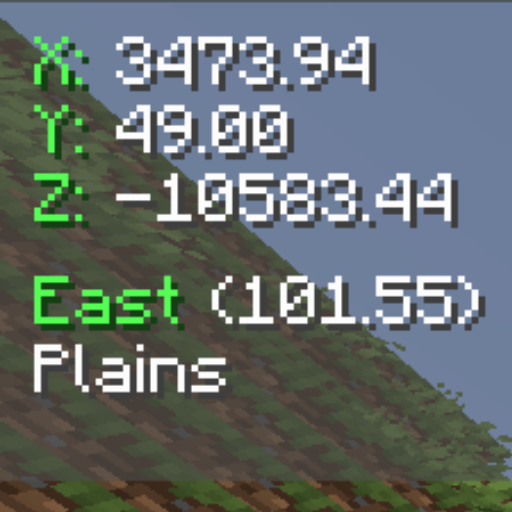 Coordinates Display