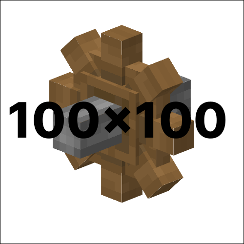 Create 100x100