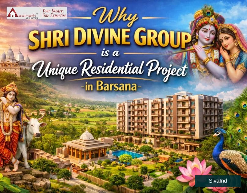 Buy Spiritual Living Homes in Barsana for Comfort