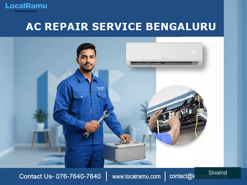 Professional AC Repair Service in Bengaluru by LocalRamu