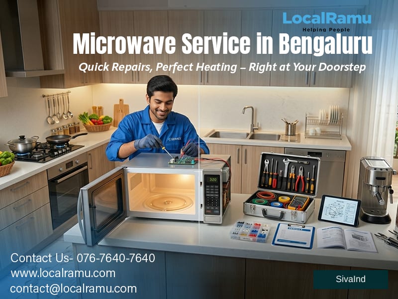 Safe Cooking Starts Here LocalRamu Microwave Repair Service in Bengaluru