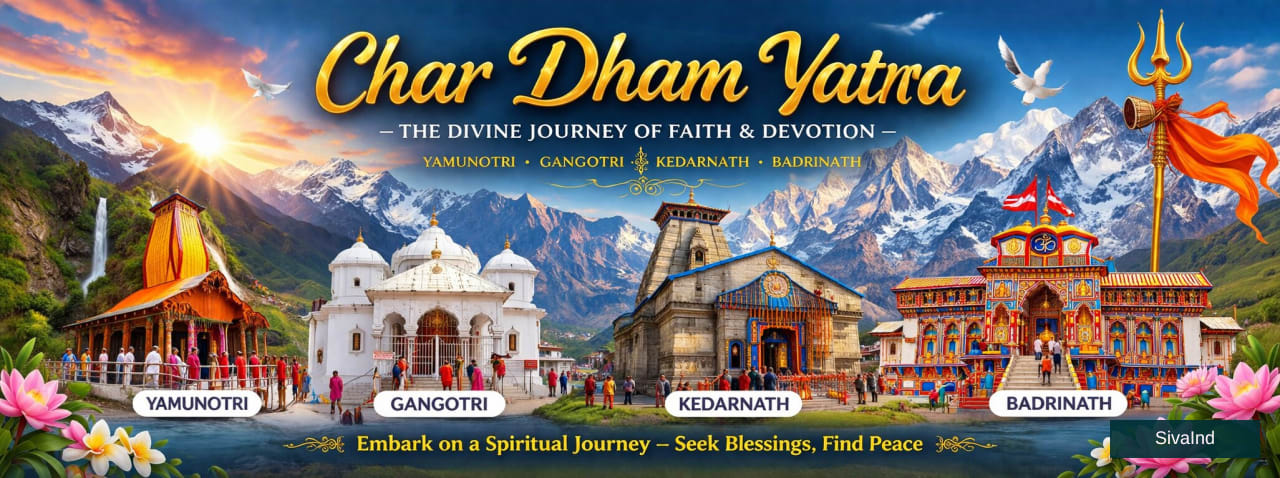Visit To Chardham Yatra By Helicopter with Affordable Price