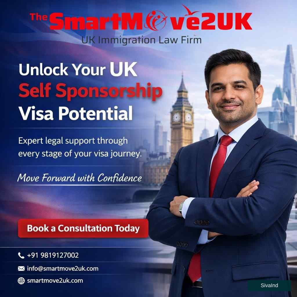 UK Self Sponsorship Visa Consultant for Indians
