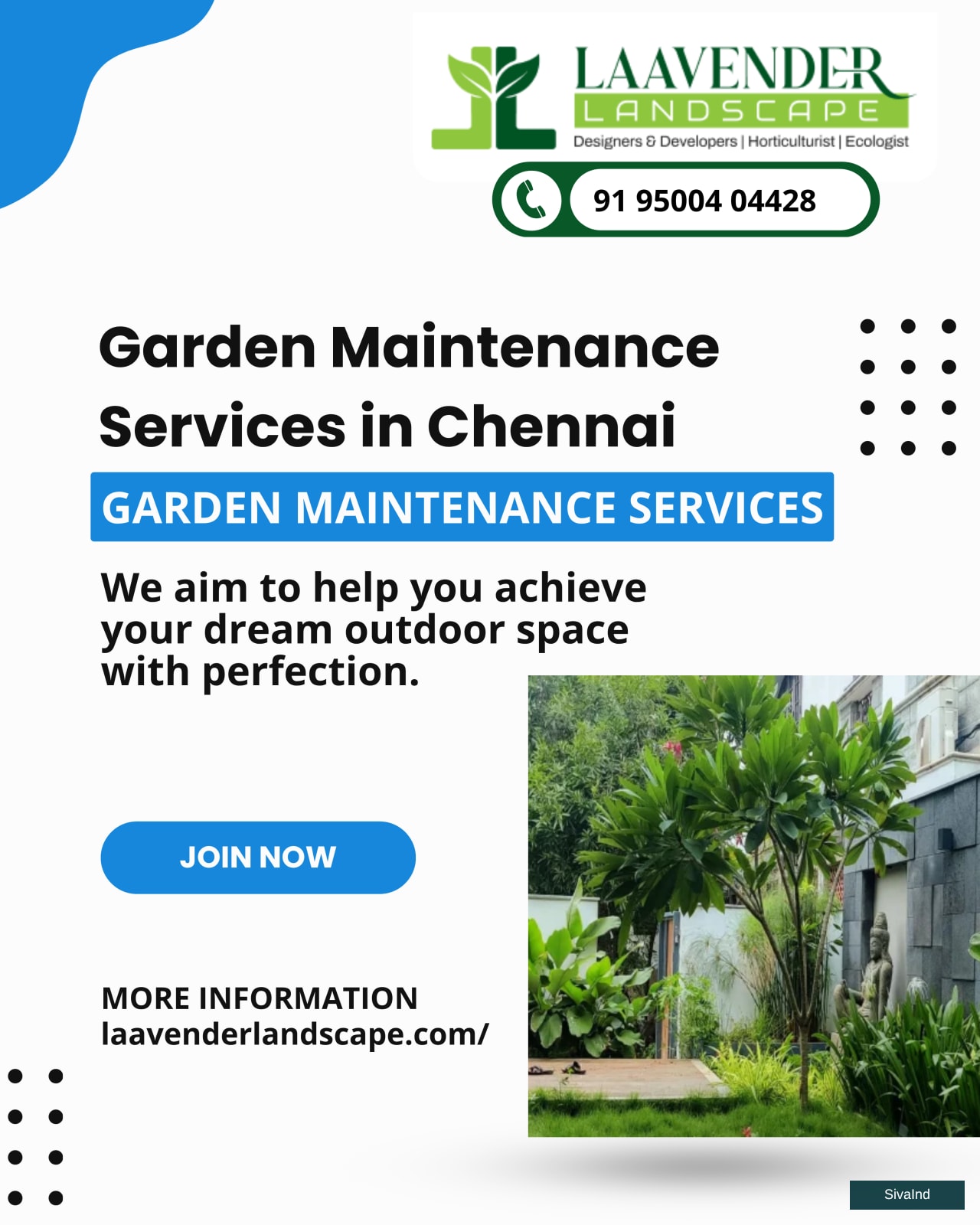 Garden Maintenance Services in Chennai