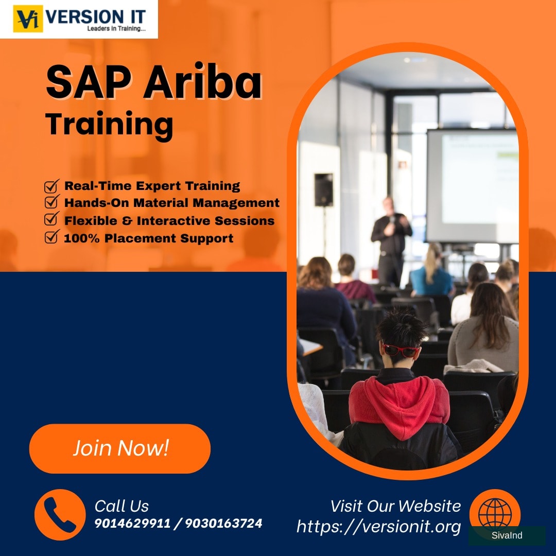 Master SAP Ariba with the Best SAP Ariba Training Course in Ameerpet, Hyderabad – Version IT