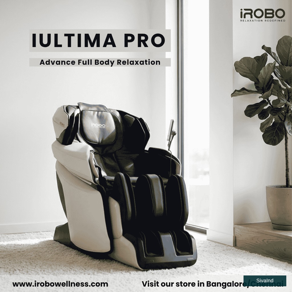 iUltima Pro Massage Chair – Advanced Full Body Relaxation and Home Wellness Solution
