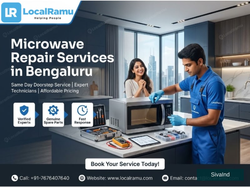 Your Microwave Deserves LocalRamu Services to Get It Fixed Right in Bengaluru