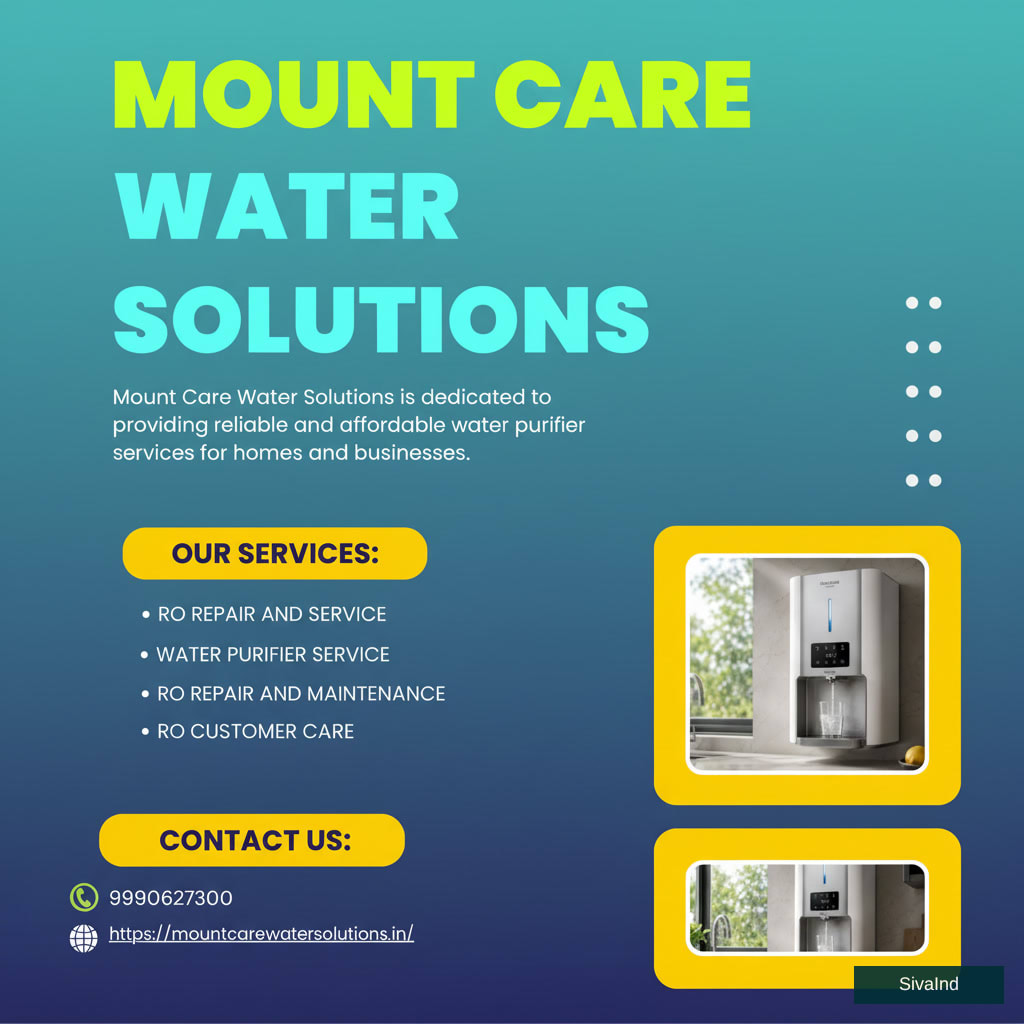 Trusted RO Water Purifier Service Provider