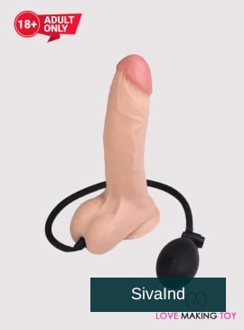 Buy Inflatable Dildo With Hand Pump Online - Call +91 9836794089