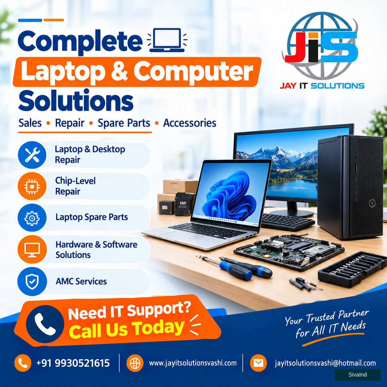 Reliable Computer and Laptop Hardware & Software Solutions.