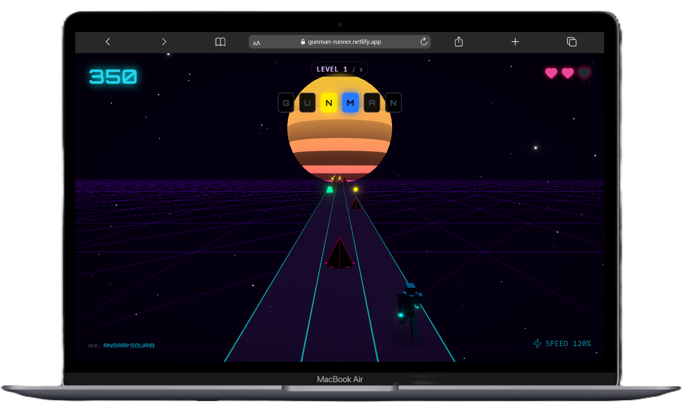 GUNMAN RUNNER: 3D Scoring Game