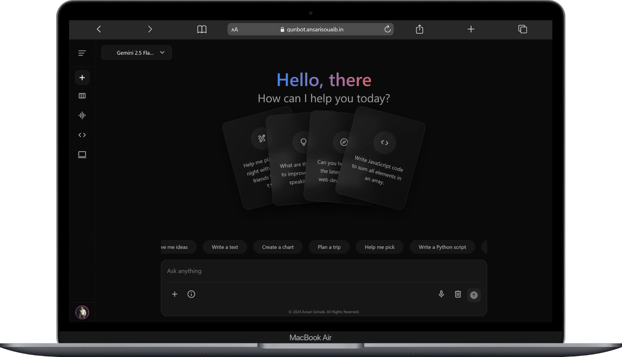 GUNBOT V6: Smart Multi-Function AI Assistant