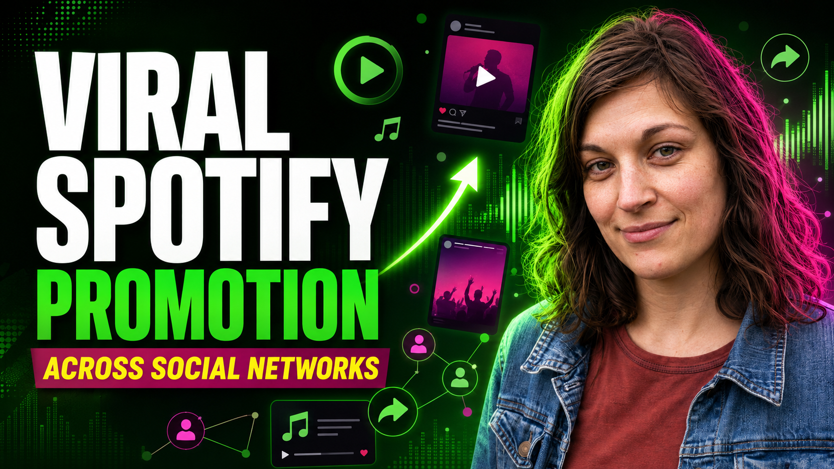 I will run a viral Spotify promotion across social networks