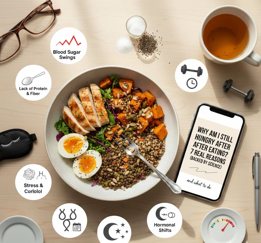 Why Am I Still Hungry After Eating? 7 Real Reasons (Backed by Science) and What to Do