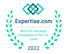 Expertise.com Best Pet Insurance Companies in Port St. Lucie 2022 recognition