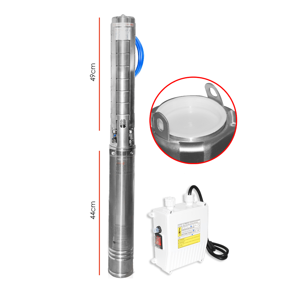 BOMBA SUMERGIBLE POZO 4” SPM 220V 2.0HP 1.50KW 1FASE
