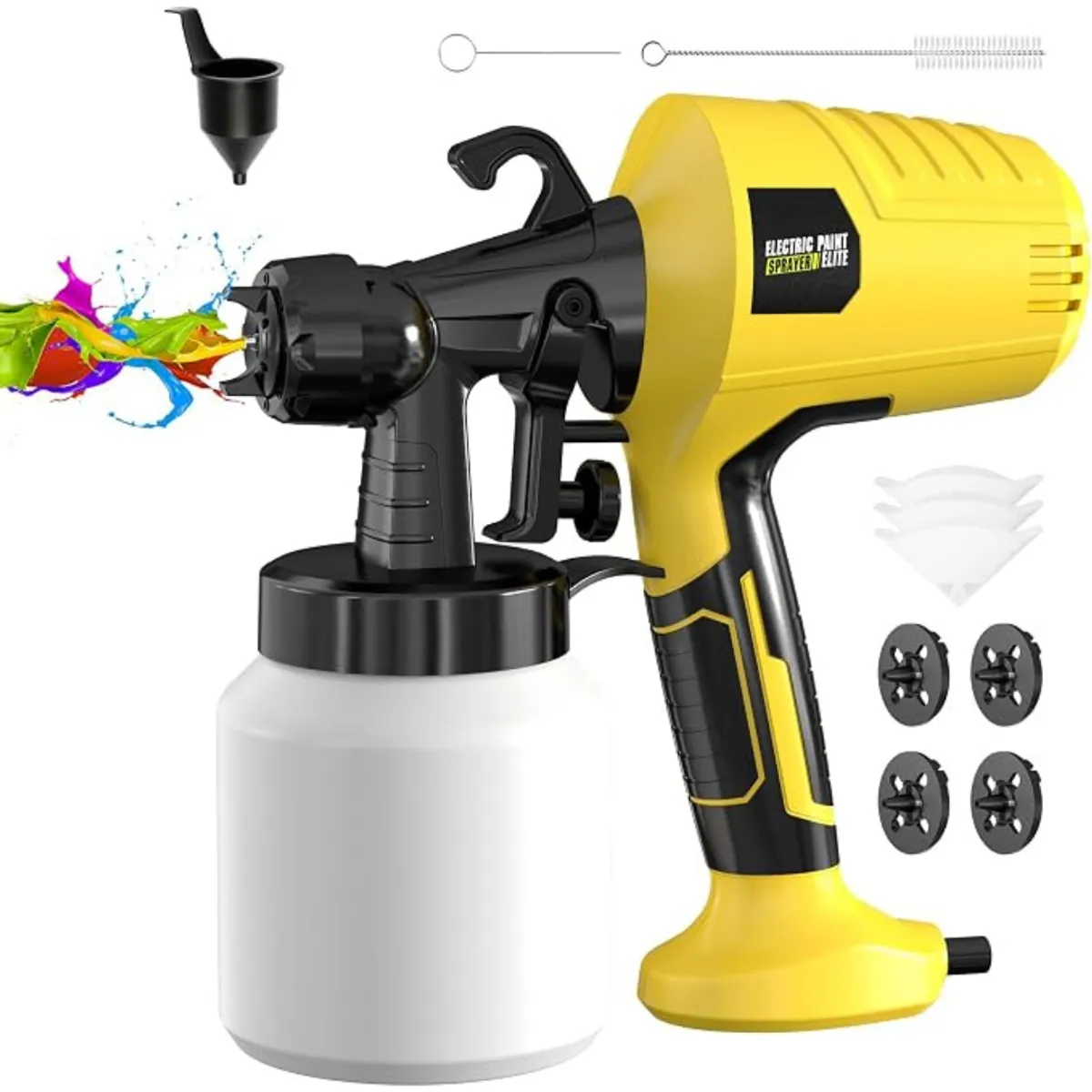 Pulverizador de Pintura Eléctrica 400W + Accesorios