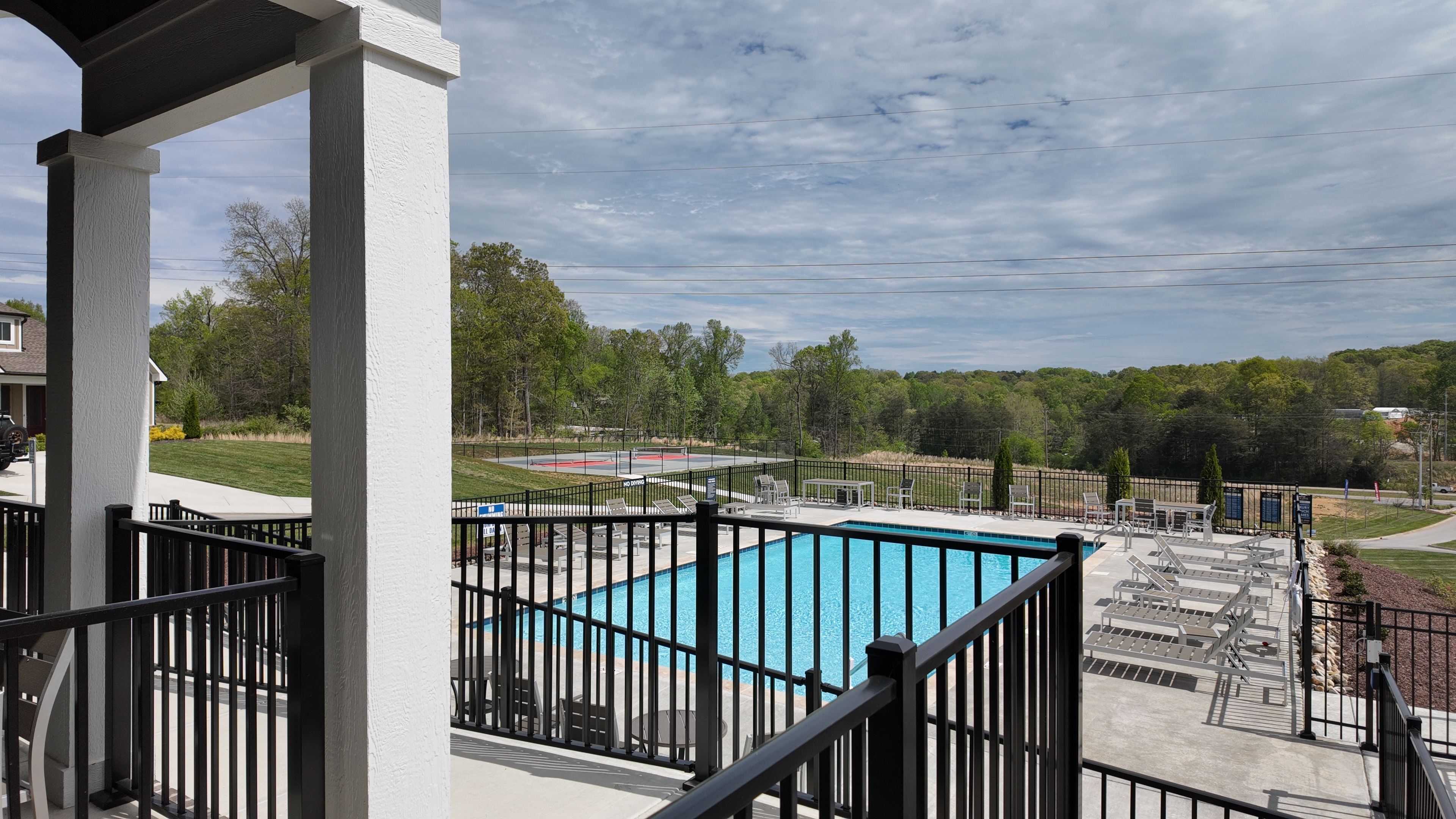 Swimming Pool and community view at Haven Hill in Lenoir City, TN