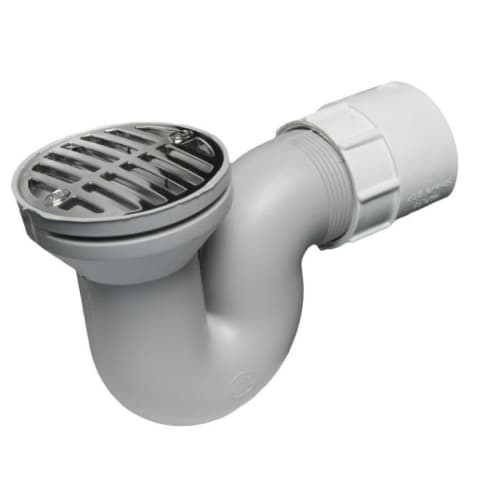 P50SSHC - Shower Trap Shallow Seal Chrome 50