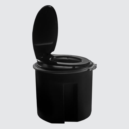 CHEM(S) BLA - Chemical Toilet and Seat Black