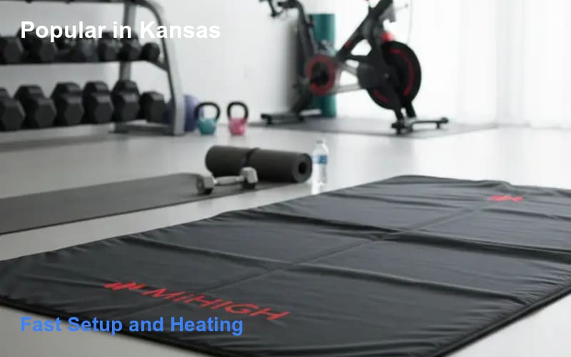 MiHigh-Sauna-Blanket in Kansas - Fast Setup and Heating