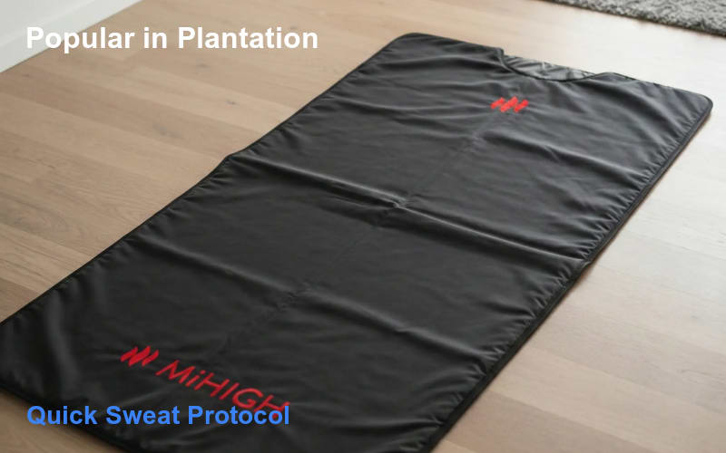 MiHigh-Sauna-Blanket in Plantation - Quick Sweat Protocol