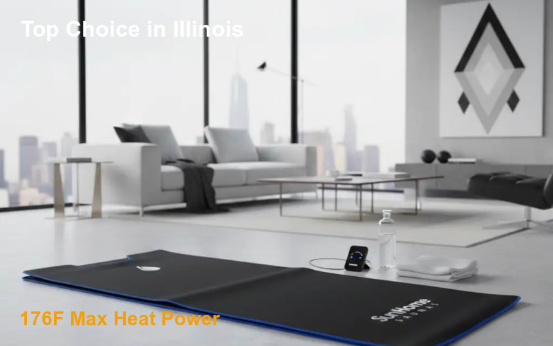Sun-Home-Saunas in Illinois - 176F Max Heat Power