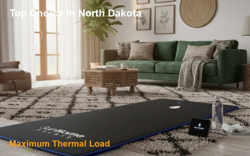 Sun-Home-Saunas in North Dakota - Maximum Thermal Load