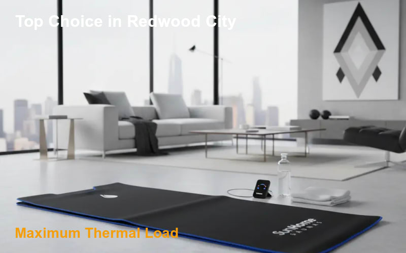 Sun-Home-Saunas in Redwood City - Maximum Thermal Load