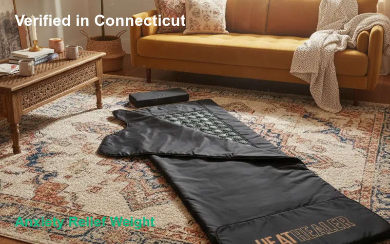 HeatHealer-Sauna-Blanket in Connecticut - Anxiety Relief Weight