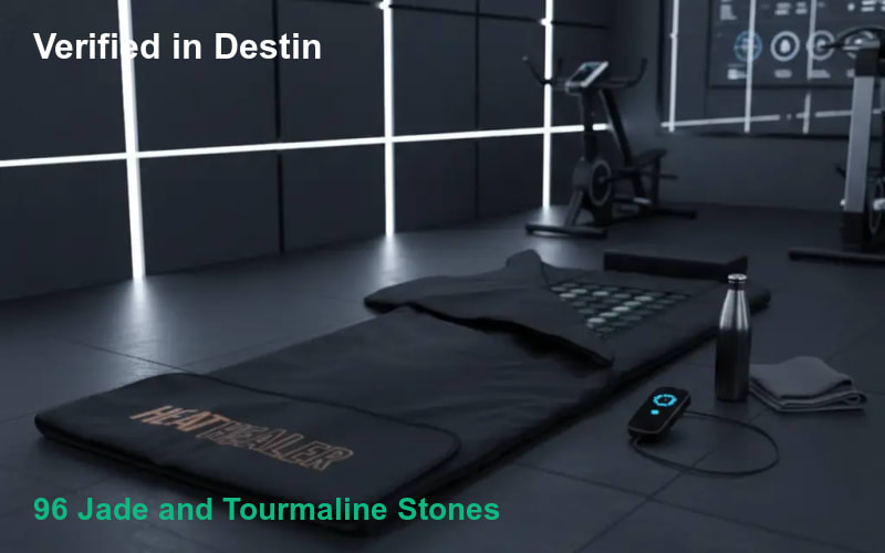HeatHealer-Sauna-Blanket in Destin - 96 Jade and Tourmaline Stones