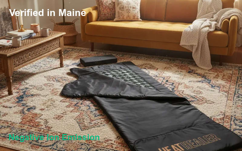 HeatHealer-Sauna-Blanket in Maine - Negative Ion Emission