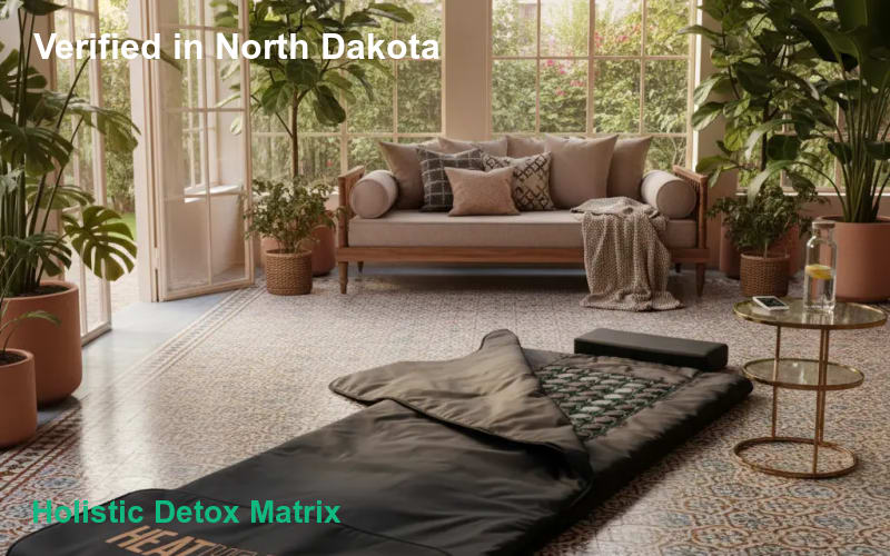 HeatHealer-Sauna-Blanket in North Dakota - Holistic Detox Matrix