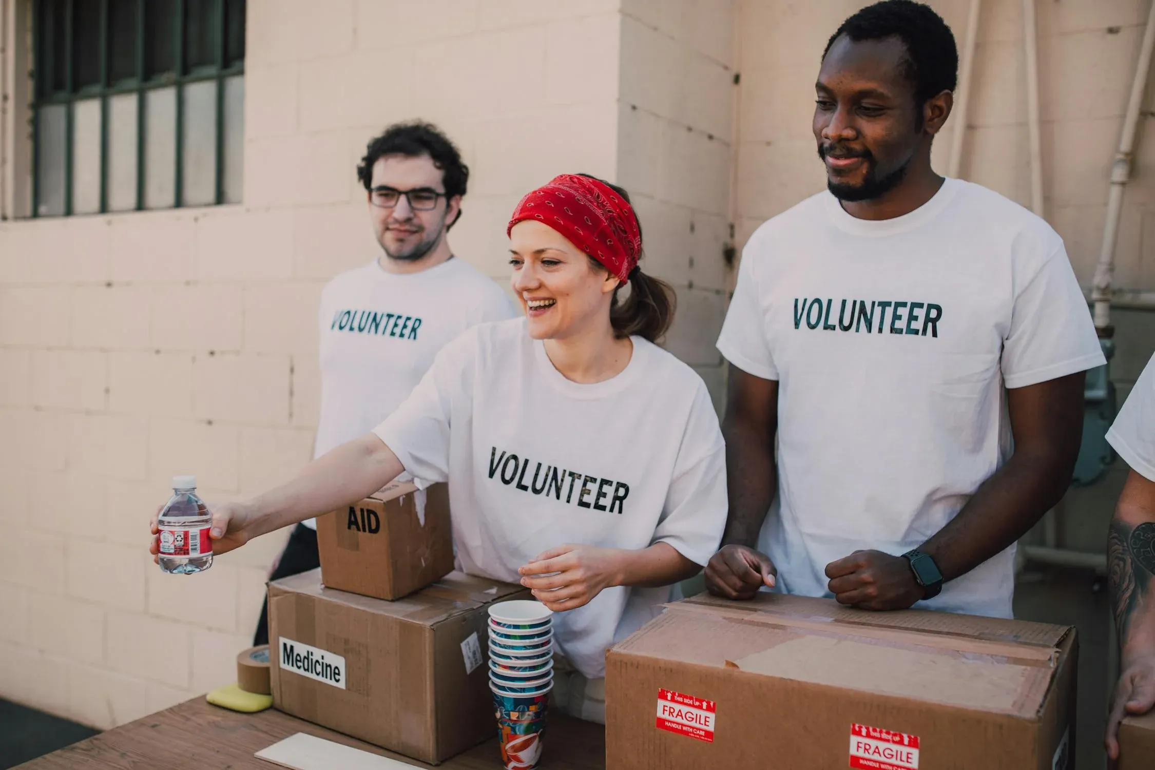 volunteer staff