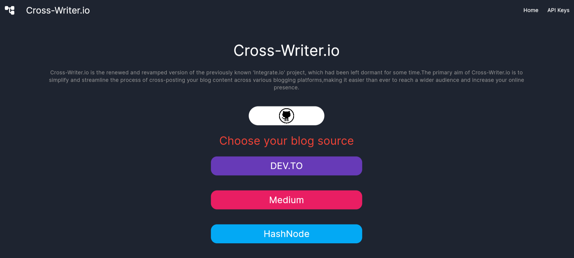 Cross-writer.io
